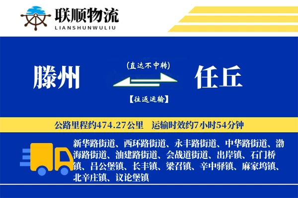 滕州到任丘物流专线